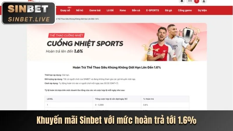 Truy cập trang chủ SCV388 và nhấn nút đăng ký